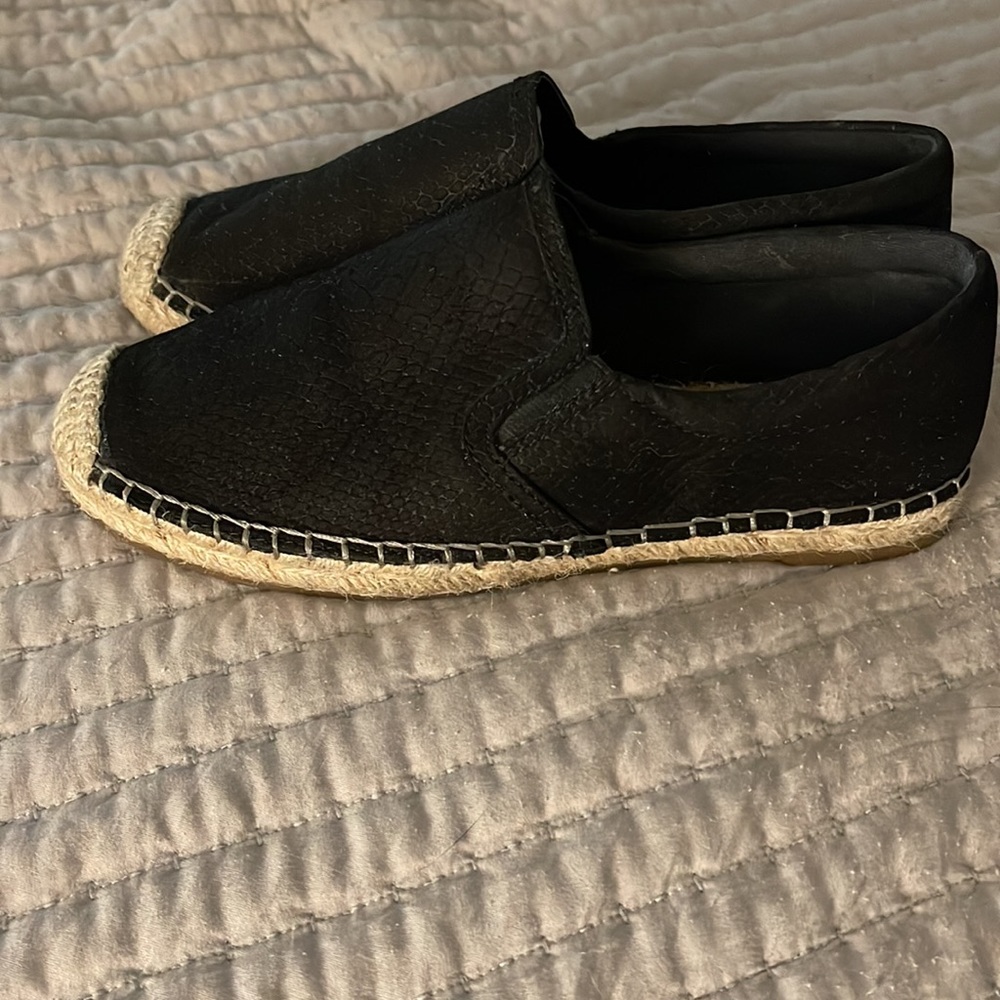 Gianni Bini Leather Espadrilles